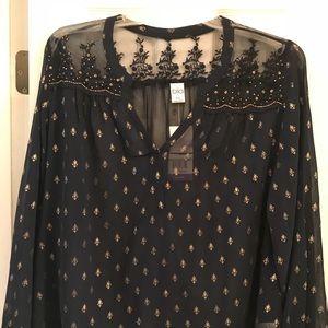 Beautiful Bila sheer blouse